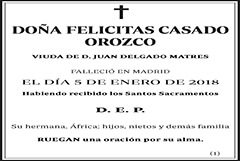 Felicitas Casado Orozco